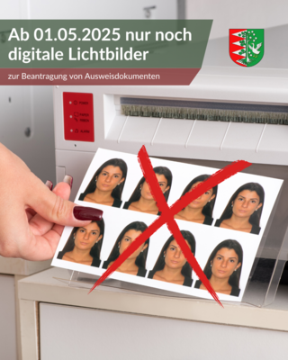 Ab Mai nur noch digitale Lichtbilder (Bild vergrößern)