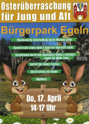 Flyer Osterüberraschung 2025