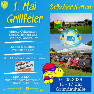Meldung: 1. Mai Grillfeier
