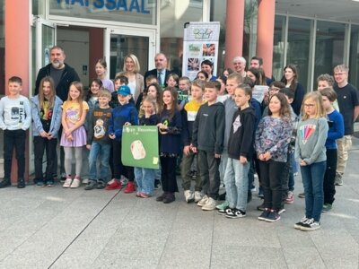 Teilnahme der Grundschule Lünern am Kinderparlament Unna (Bild vergrößern)