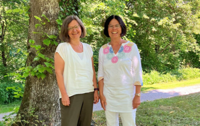 v.l.: Petra Allgaier u. Heidi Reiser