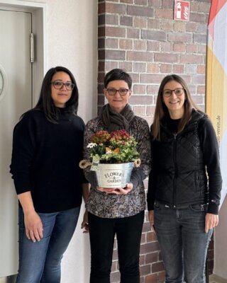 Foto zur Meldung: Staffelübergabe im Quartier Großräschen