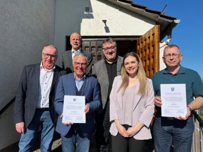 Foto zur Meldung: Prädikate bestätigt: Oberaula-Kerngemeinde darf sich weiterhin 
