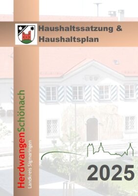 Haushaltsplan 2025 (Bild vergrößern)