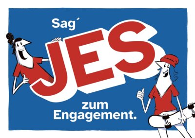 Foto zur Meldung: Mehr Engagement in Vereinen und Einrichtungen benötigt? Jetzt beim JES-Programm anmelden!
