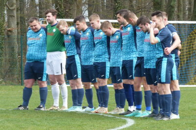 Männermannschaft gegen Deutschenbora