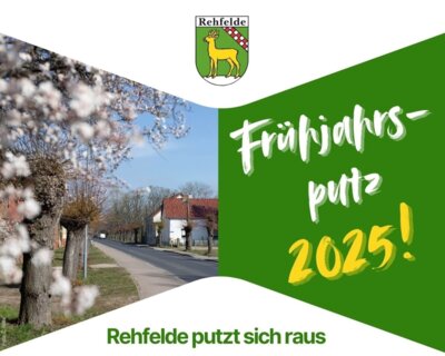 Rehfelde strahlt: Ein Rückblick auf den erfolgreichen Frühjahrsputz 2025