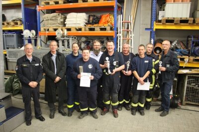 Foto zur Meldung: Feuerwehr Idstedt beweist Orientierungssinn