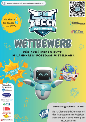 TECCI-Schülerwettbewerb - Bewerbung bis 15. Mai einreichen (Bild vergrößern)