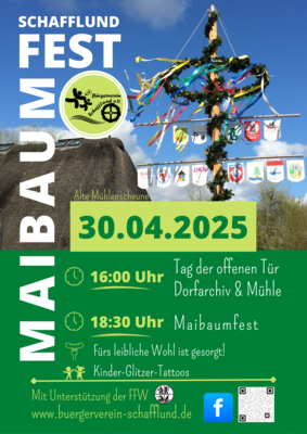Maibaumfest & Tag der offenen Tür – Ein Tag für die ganze Familie!