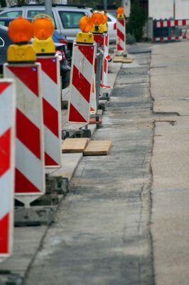 Meldung: Halbseitige Sperrung Markersdorfer Straße 3-56