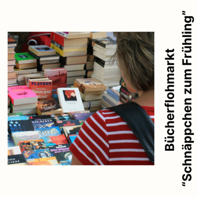 Vom 14. bis 17. April: Bücherflohmarkt in der Bibliothek (Bild vergrößern)