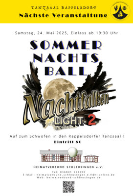 Sommernachtsball mit den Nachtfalken am 24.05.2025 (Bild vergrößern)