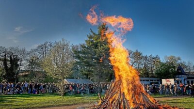 Osterfeuer 2025 (Bild vergrößern)