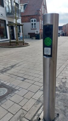 Foto zur Meldung: Automatische Polleranlage wird am 11. April in Betrieb genommen