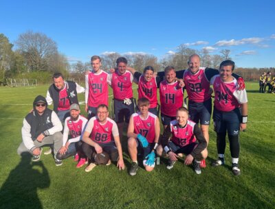 Foto zur Meldung: Waldenau Kraken starten stark in die Flag Football Regionalliga Nord