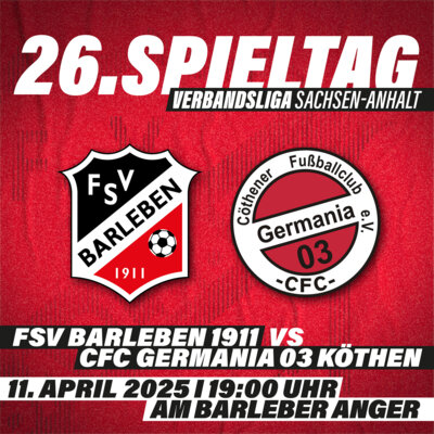 Drittes Heimspiel in Folge. Der CFC Germania 03 ist zu Gast. (Bild vergrößern)