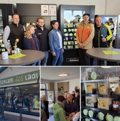 Neuer Automatenshop Schlagl Ladl in Neubau/Fichtelberg