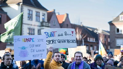 Positionspapier des LSB und der SJ NRW gegen Extremismus (Bild vergrößern)