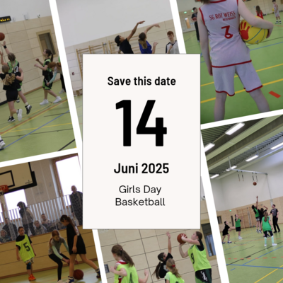 Abteilung Basketball: Girls Day am 14. Juni