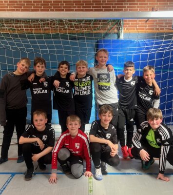 hinten v.l.: Leon, Joost, Erik, Lasse, Kjell, Nauras und Martin / vorne v.l.: Emil, Milosz, Niko und Filip (es fehlen; Elias und Amirhan)