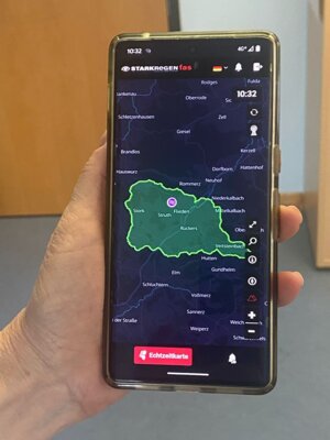Der Landkreis Fulda informiert...    ...ABWEHR von STARKREGENGEFAHREN mit dem Starkregenfrühalarmsystem (FAS) des Landkreises Fulda