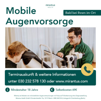 Mobile Augenvorsorge macht Station in Reinhardtsdorf-Schöna (Bild vergrößern)