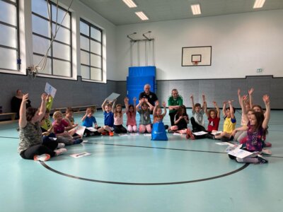 Handballaktionstag in den 2. Klassen