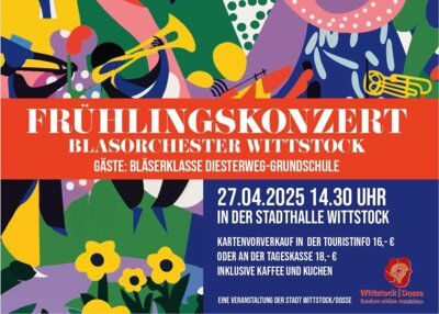 Frühlingskonzert mit dem Wittstocker Blasorchester