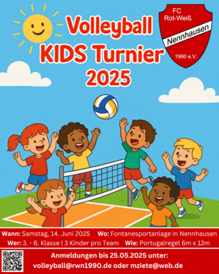🏐 Volleyball KIDS Turnier 🏐 (Bild vergrößern)