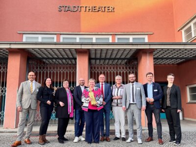 Bürgermeister und stellv. Bürgermeister des Städtekranzes