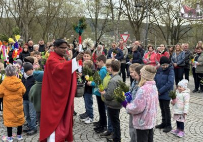 Palmsonntag Miltach 2025 (Bild vergrößern)