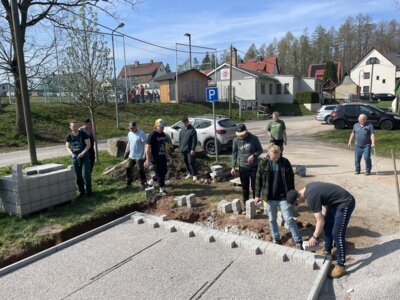 Pflasterarbeiten zum Frühjahrsputz 2025