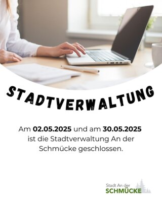 Meldung: Stadtverwaltung geschlossen!