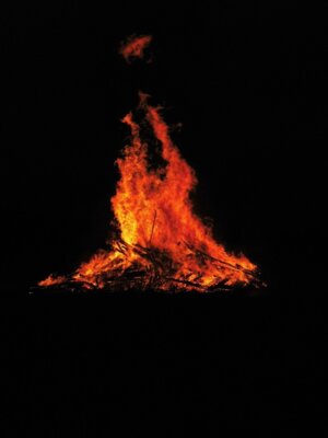 Meldung: Osterfeuer in den Kremmener Ortsteilen