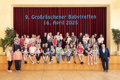 Meldung: 16.04.2025 - 9. Großräschener Babytreffen im Kurmärker-Saal