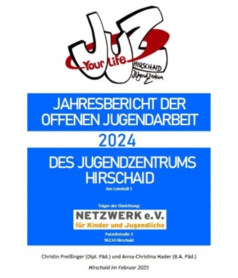 Foto zur Meldung: Jahresbericht Jugendzentrum