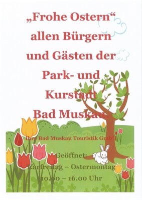 Meldung: Schöne Osterfeiertage in Bad Muskau!