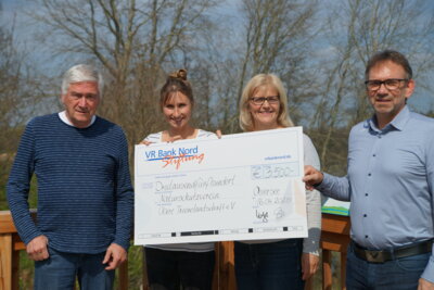 Naturschutz mit Aussicht: Neue Aussichtsplattform am Sankelmarker See
