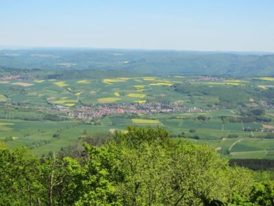Blick von der Kalbe nach Frankershausen (c) Hanna Wallbraun (Bild vergrößern)