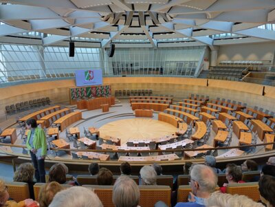 Besuch Landtag Düsseldorf