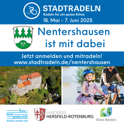 Stadtradeln - Nentershausen ist mit dabei!