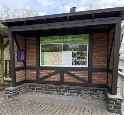 Meldung: Neue Dorftafel am Gemeindeplatz