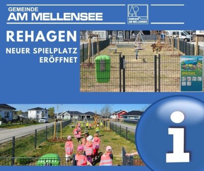 Foto zu Meldung: Neuer Spielplatz in Rehagen eröffnet