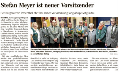 Mitgliederversammlung 2020 (Bild vergrößern)