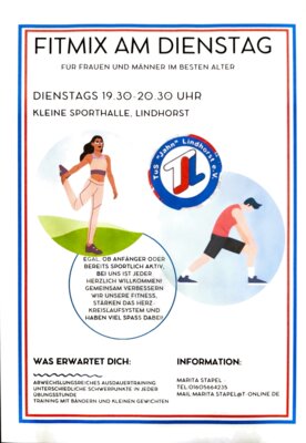 Meldung: Neu ab Mai! FitMix am Dienstag!!