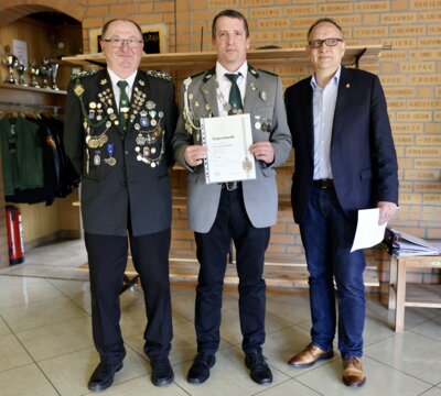 Schießen um den Wanderpokal der Stadt Peine (Bild vergrößern)