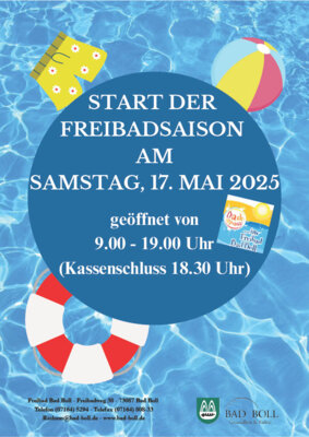 Start der Freibadsaison (Bild vergrößern)