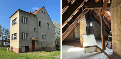 Grundstück mit sanierungsbedürftigem Wohngebäude