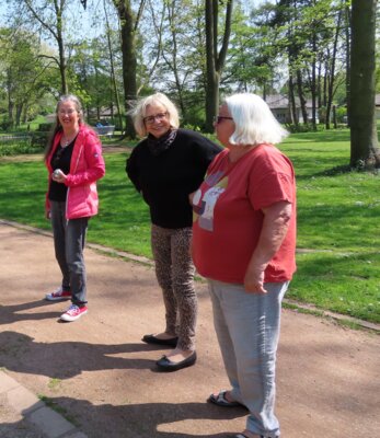 Seniorenbeirat startet mit Plauderbank und Boule